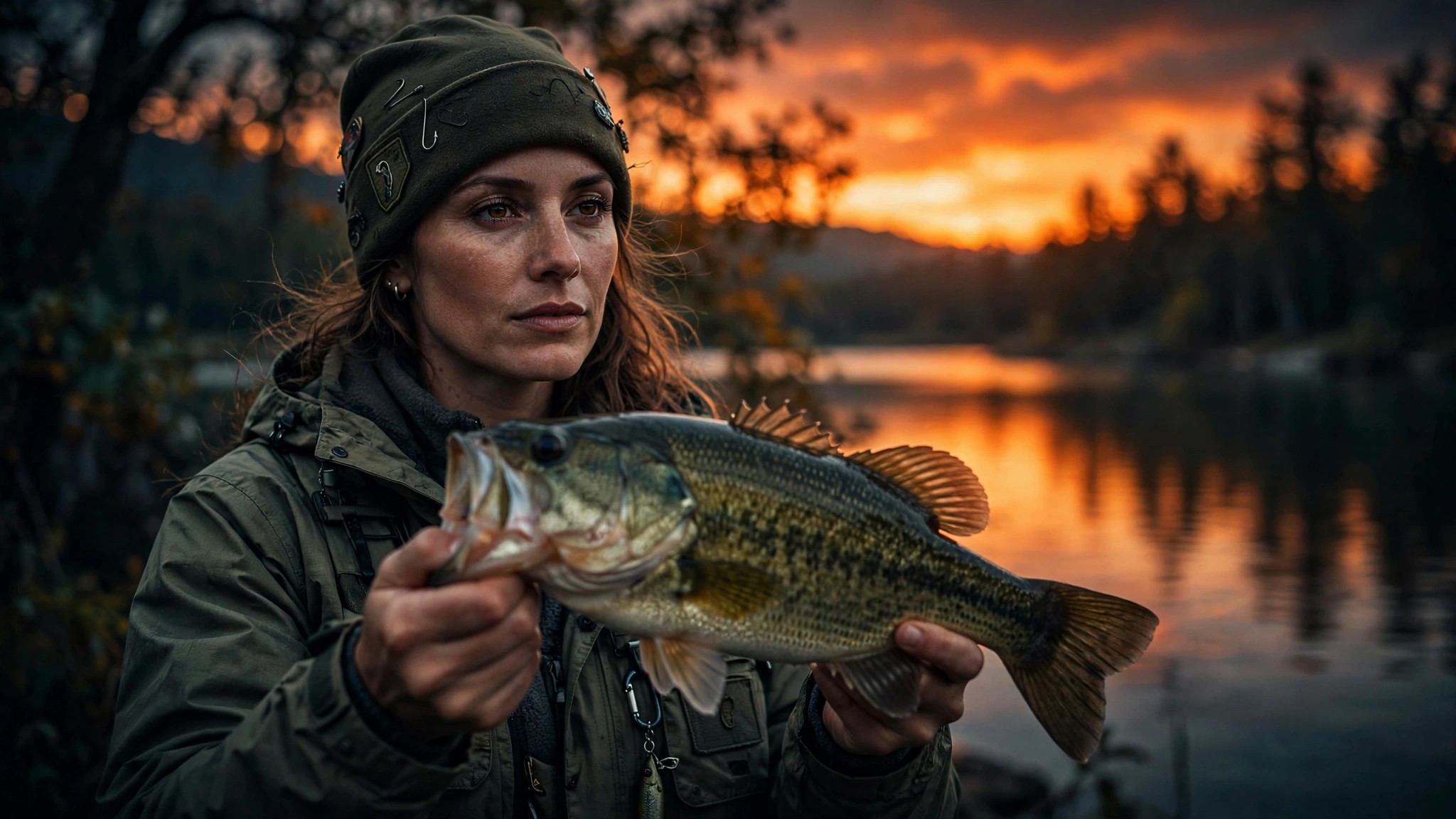 Tournament waters at sunrise